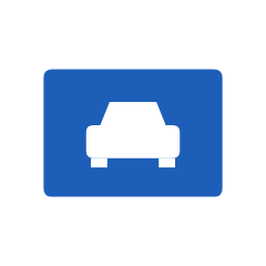 Traffic sign Expressway