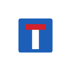 Traffic sign Dead end