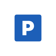 Traffic sign Parking