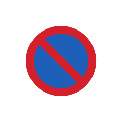 Traffic sign No parking