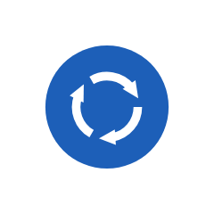 Traffic sign Roundabout