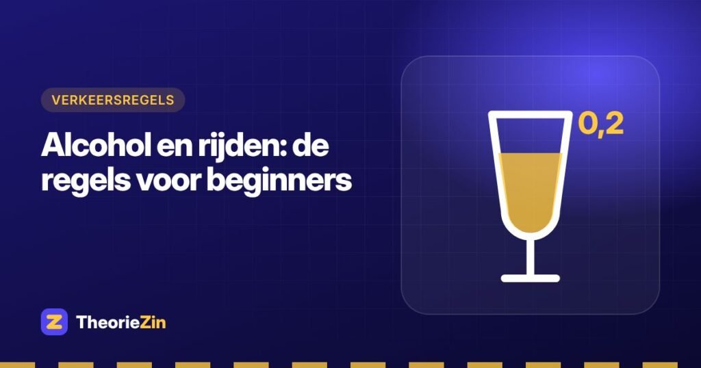 Illustratie bij "Alcohol en rijden: de regels voor beginners": een glas met 0,2 promille