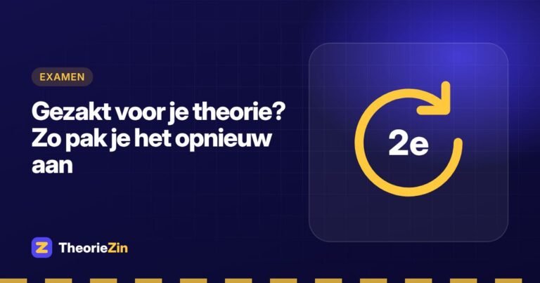 Illustratie bij "Gezakt voor je theorie? Zo pak je het opnieuw aan": een pijl die opnieuw begint
