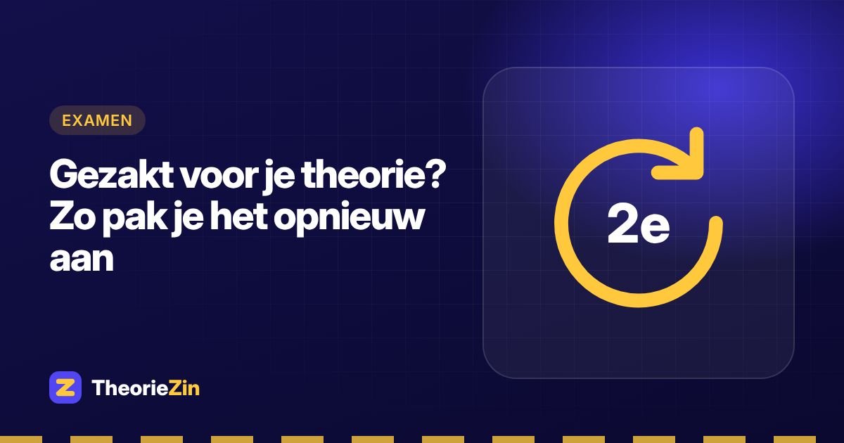 Gezakt voor je theorie? Zo pak je het opnieuw aan