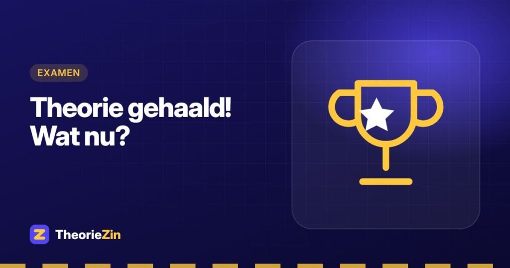Illustratie bij "Theorie gehaald! Wat nu?": een gouden beker
