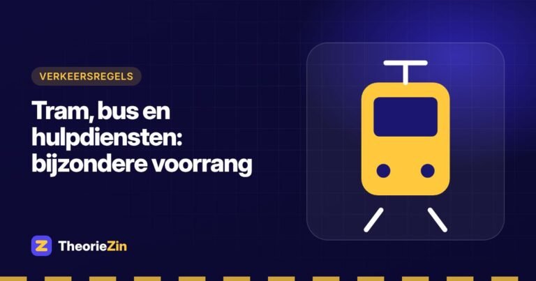 Illustratie bij "Tram, bus en hulpdiensten: bijzondere voorrang": een tram