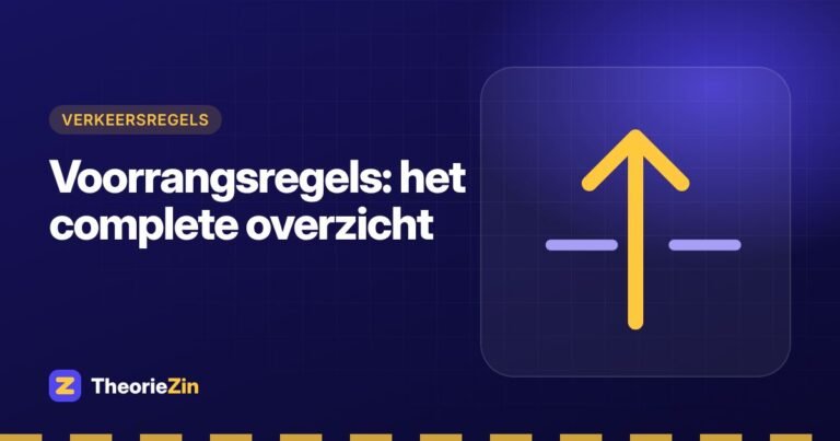 Illustratie bij "Voorrangsregels: het complete overzicht": een pijl die vooruit wijst